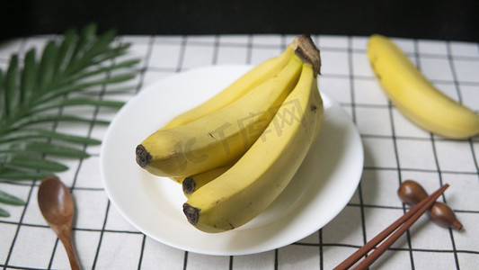 水果香蕉摄影图