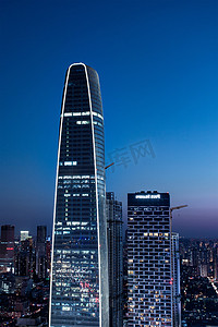 夜晚北京建筑夜景摄影图