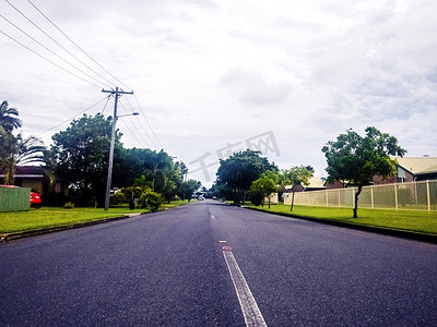 澳洲的柏油马路照片摄影图