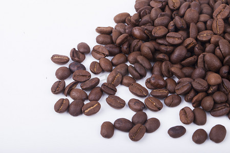 香甜咖啡豆摄影图配图