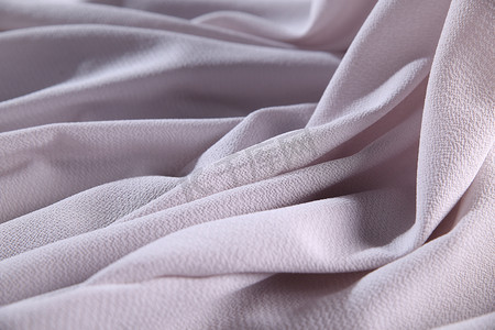 浅紫色雪纺布料
