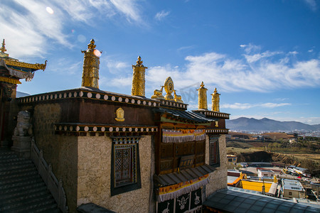 藏族寺庙摄影图片摄影图