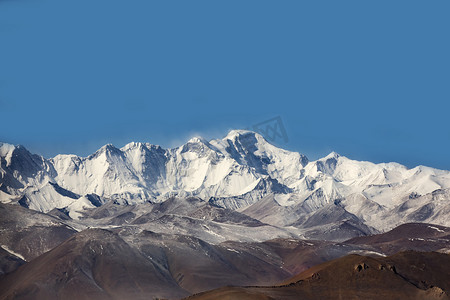 解放西藏摄影照片_西藏山峰山峦景观摄影图