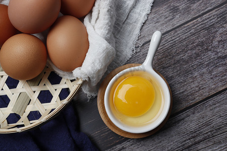 健康食物摄影照片_土鸡蛋食物摄影图
