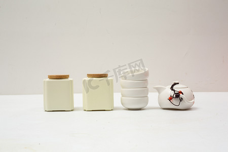 产品图商图之中国风茶具茶杯摄影图配图