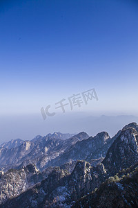 石人山摄影照片_尧山群山自然风光摄影图