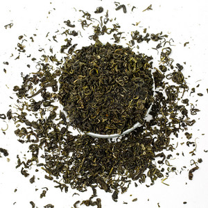 茶叶商图之纯色背景茶叶摄影图配图