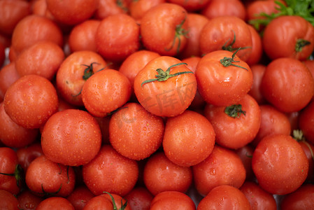 蔬菜超市摄影照片_番茄摄影图