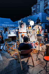 杭州街头人文纪实摄影图
