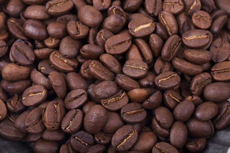 营养香甜咖啡豆摄影图配图