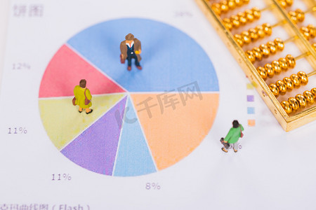 金融分析投资理财商务摄影图