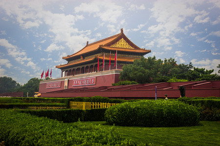 北京天安门摄影图