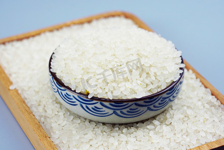 粮食大米摄影图