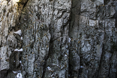 鲁山尧山风景名胜自然风光石壁摄影图