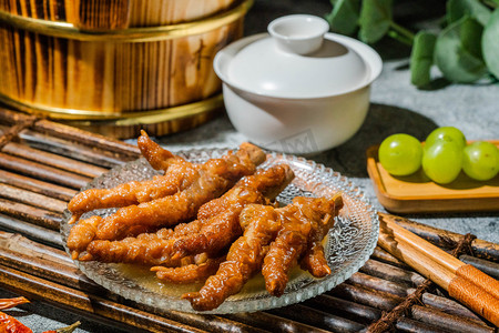 餐饮美食豉汁凤爪