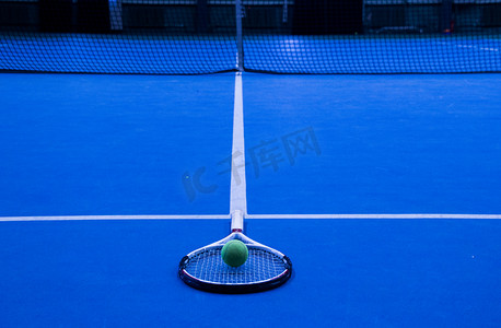 网球场摄影图