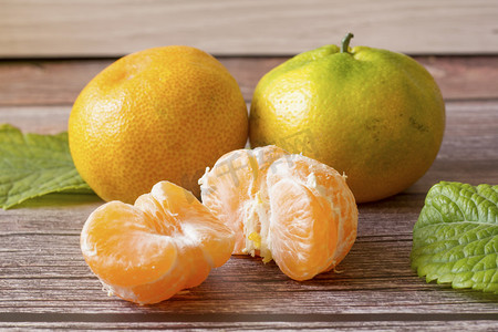 水果橘子摄影图