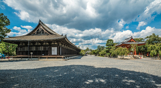京都三十三间堂摄影图