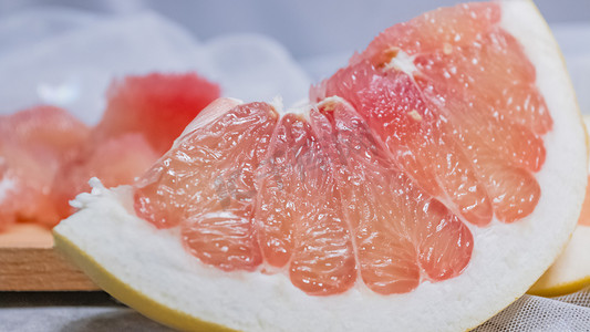 红心蜜柚水果果肉