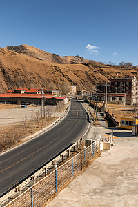 文艺冬天风景街道