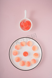 零食糖果甜食美味食品摄影图配图
