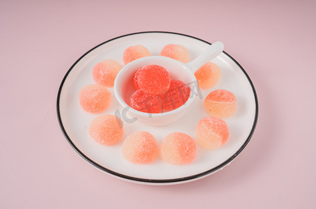 糖果零食食品美味甜食摄影图配图