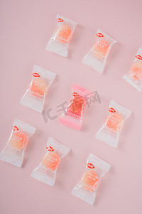 糖果零食食品甜食美味摄影图配图