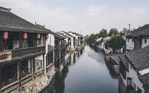 江南水乡周庄自然风景