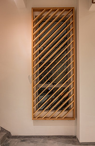 实木室内家居家具--木质窗框