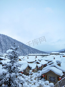 冬季旅行摄影照片_冬季雪乡