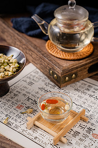 京东春茶节摄影照片_茉莉花茶茶饮养生茶艺摄影图配图