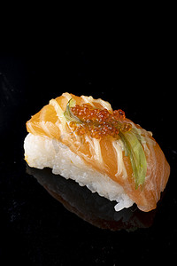 寿司美食小吃特色金枪鱼摄影图配图
