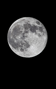 中秋节国庆摄影照片_天文月球夜晚月亮天空天文纪实摄影图配图