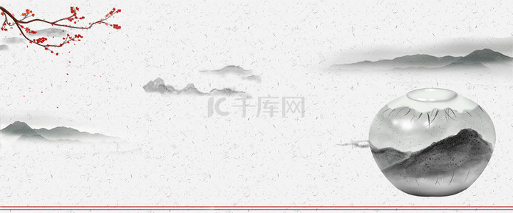 中国风大器水墨背景素材