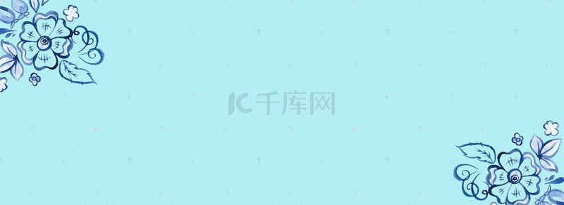 青花瓷创意电商淘宝banner