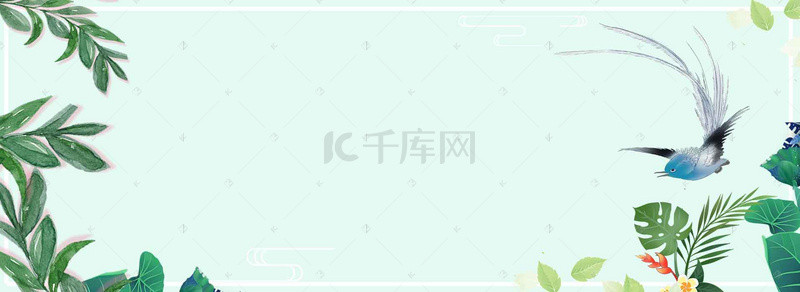 淘宝海报美妆背景图片_清新淘宝春光美妆节海报背景