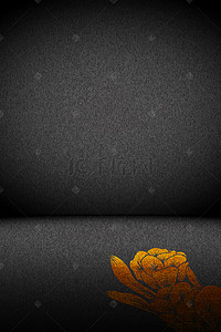 iphonex背景图片_黑金iPhoneX广告宣传海报背景psd
