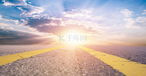 公路背景图片_创意合成公路路面背景