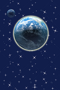 低碳环保背景图片_世界地球日环保海报