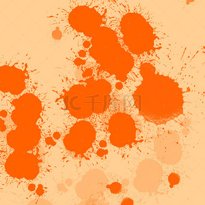淘宝食品背景图片_橙色泼墨食品特产PSD分层主图背景素材