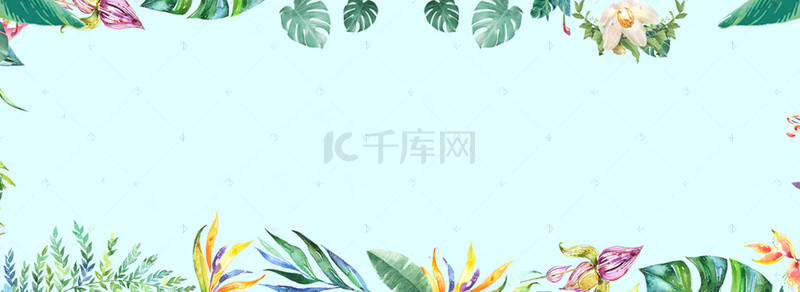 新风尚唯美清新春季美妆电商banner