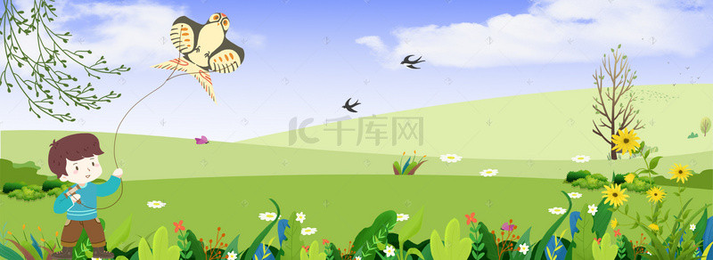 春风景banner图