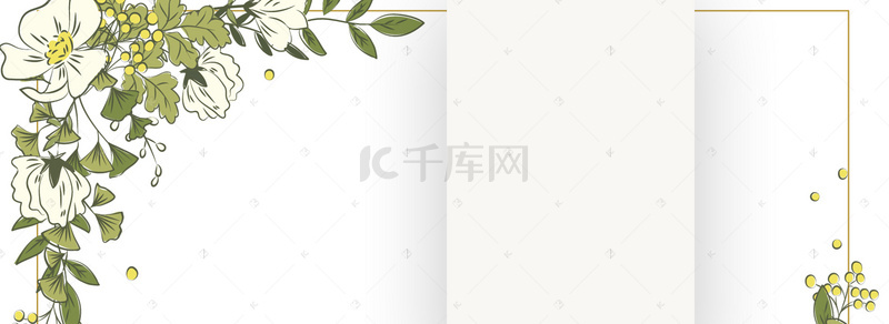 白色清新简洁背景图片_清新白色新品上市简约淘宝天猫banner