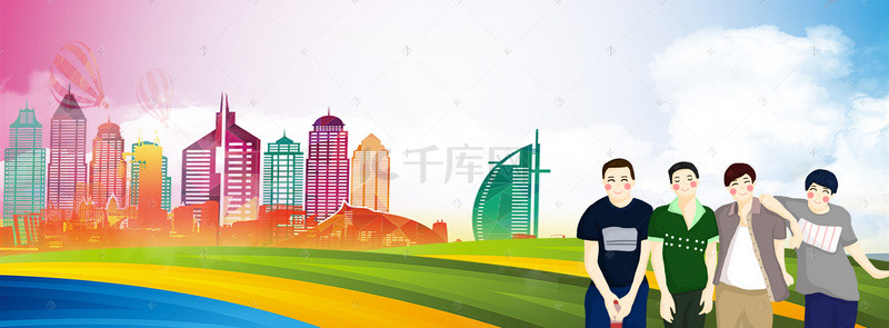 友情背景图片_毕业季banner