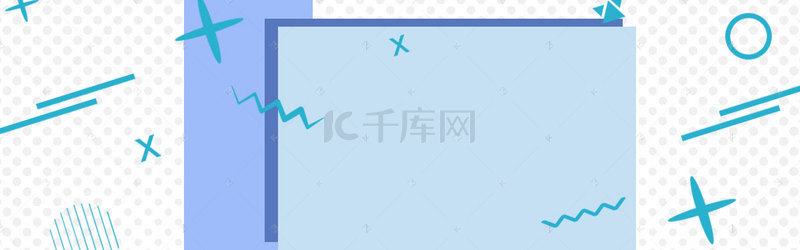 扁平背景板背景图片_扁平几何简约圆形banner