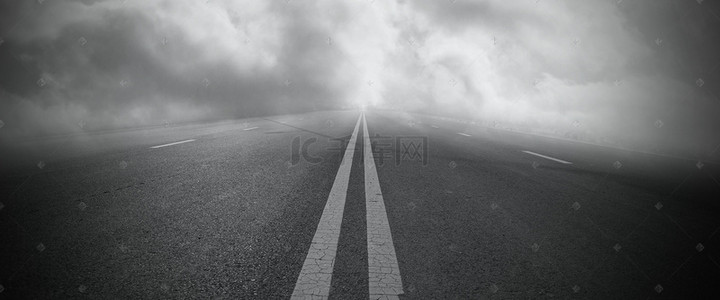 公路背景图片_创意合成公路简约大气背景海报