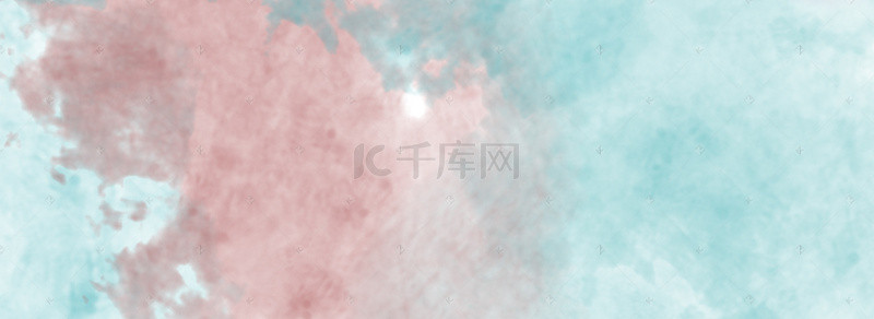 手绘背景图片_手绘水彩小清新banner