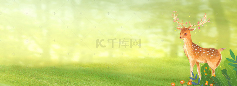 童真梦幻童话少女banner