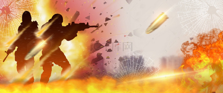战争背景图片_战争竞技游戏海报背景