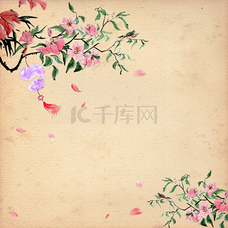 茶背景图片_养生茶中国风海报背景素材